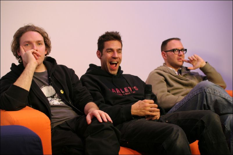 Johannes, Kal, Cory on Okto TV